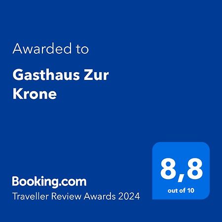 Gasthaus Zur Krone Windelsbach Eksteriør billede