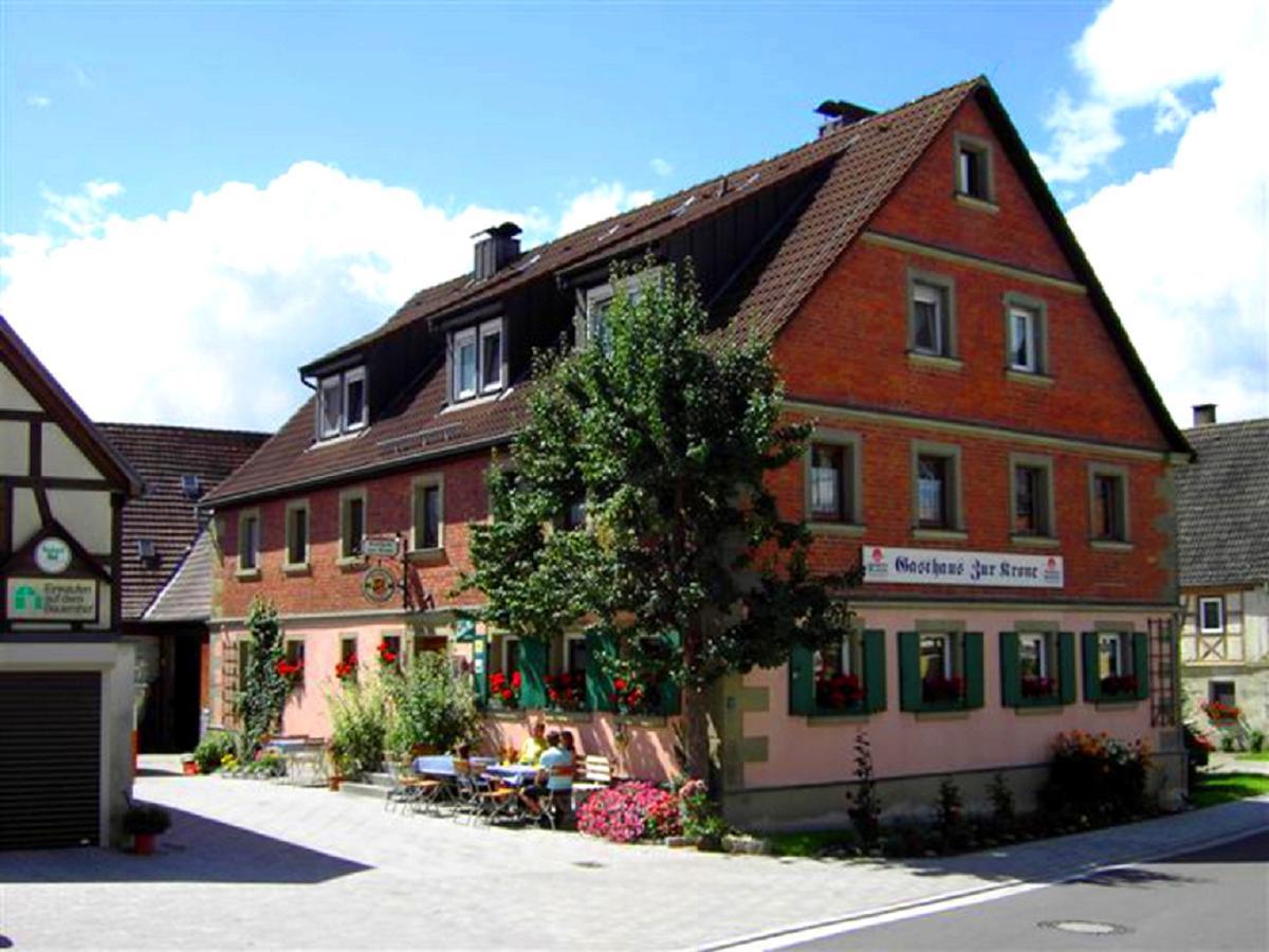 Gasthaus Zur Krone Windelsbach Eksteriør billede